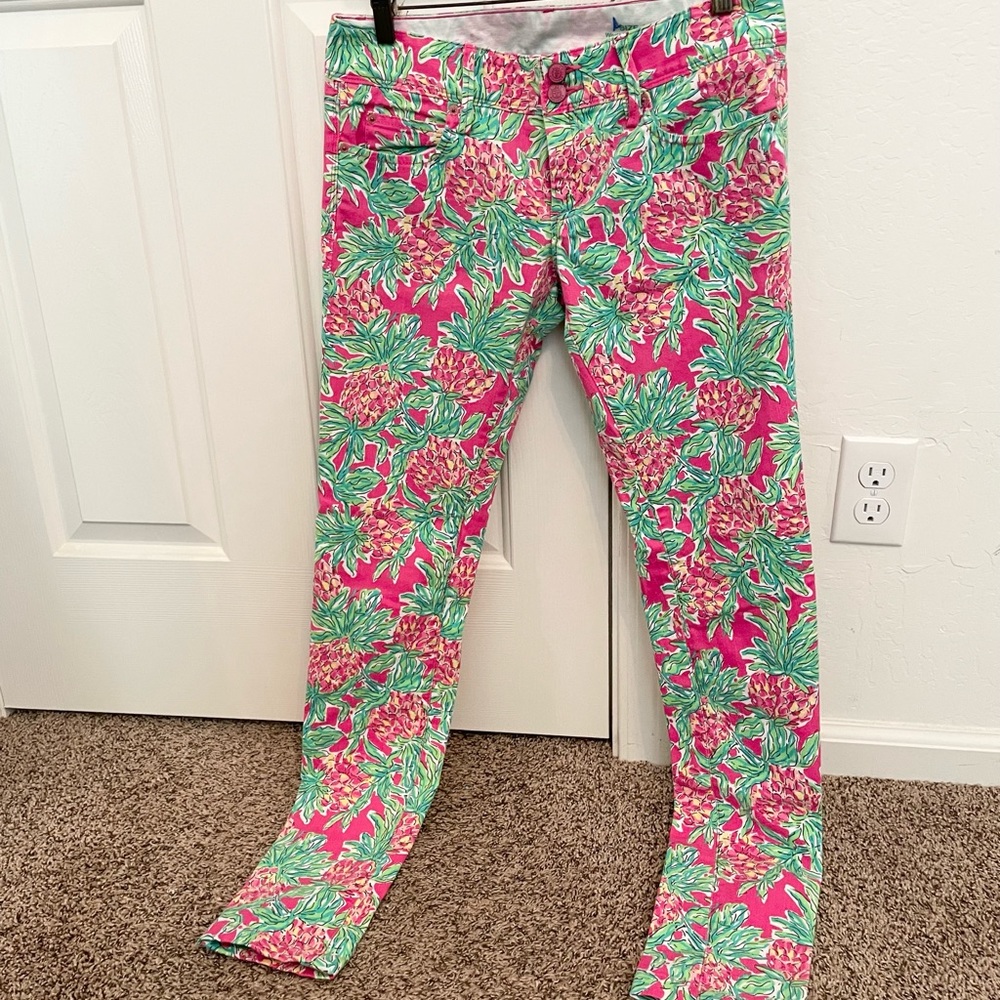 Lilly Pulitzer Size 4 Skinny Pants